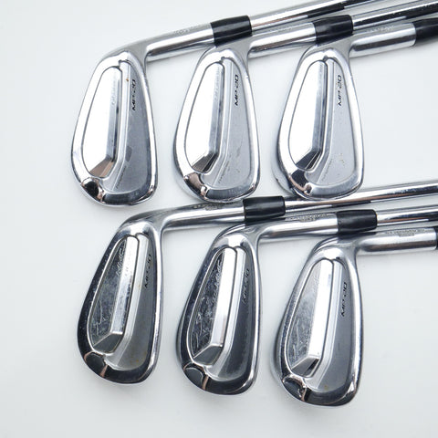 Used Mizuno MP-20 Iron Set / 5 - PW / Stiff Flex