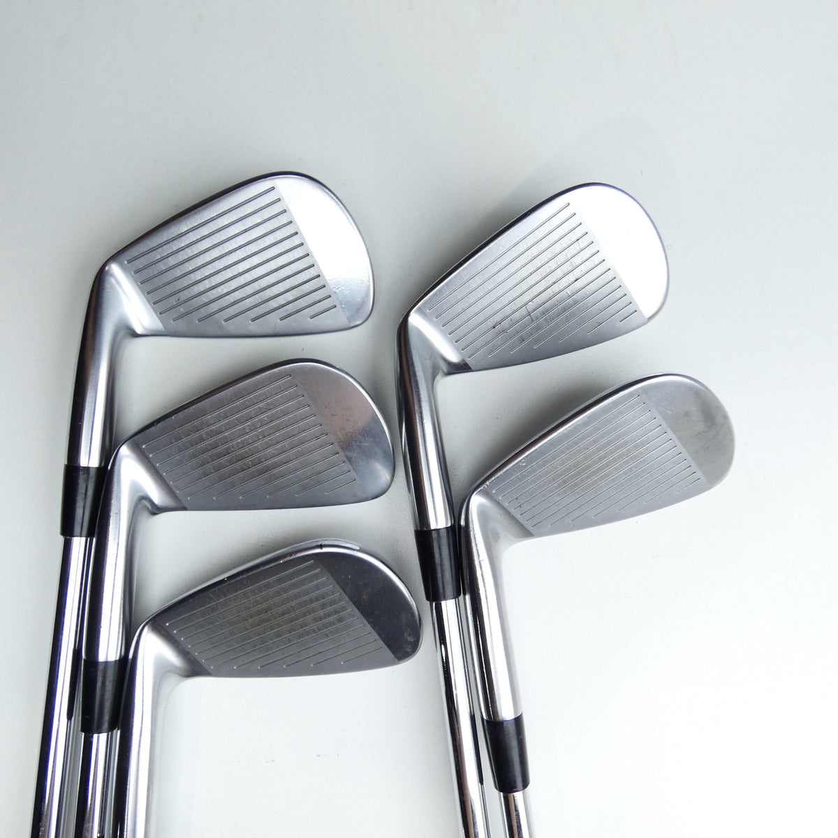 Used Mizuno MP-20 Iron Set / 6 - PW / Stiff Flex