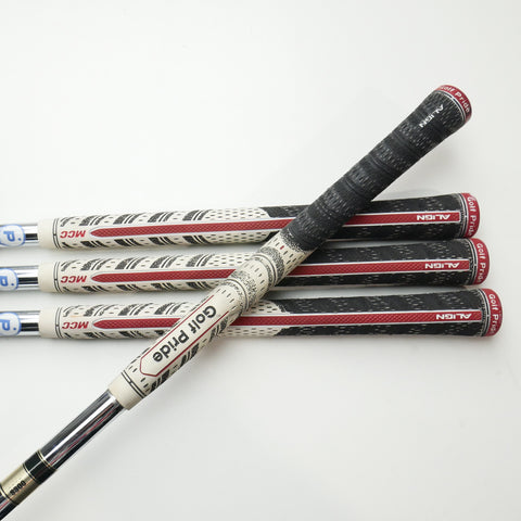 Used Mizuno MP-20 Iron Set / 7 - PW / Stiff Flex