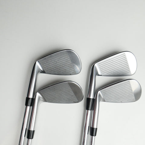 Used Mizuno MP-20 Iron Set / 7 - PW / Stiff Flex