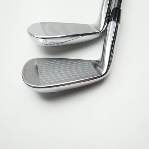 Used Mizuno MP-20 Iron Set / 7 - PW / Stiff Flex