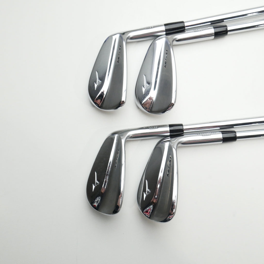 Used Mizuno MP-20 Iron Set / 7 - PW / Stiff Flex
