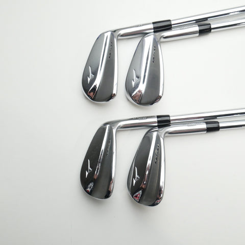 Used Mizuno MP-20 Iron Set / 7 - PW / Stiff Flex