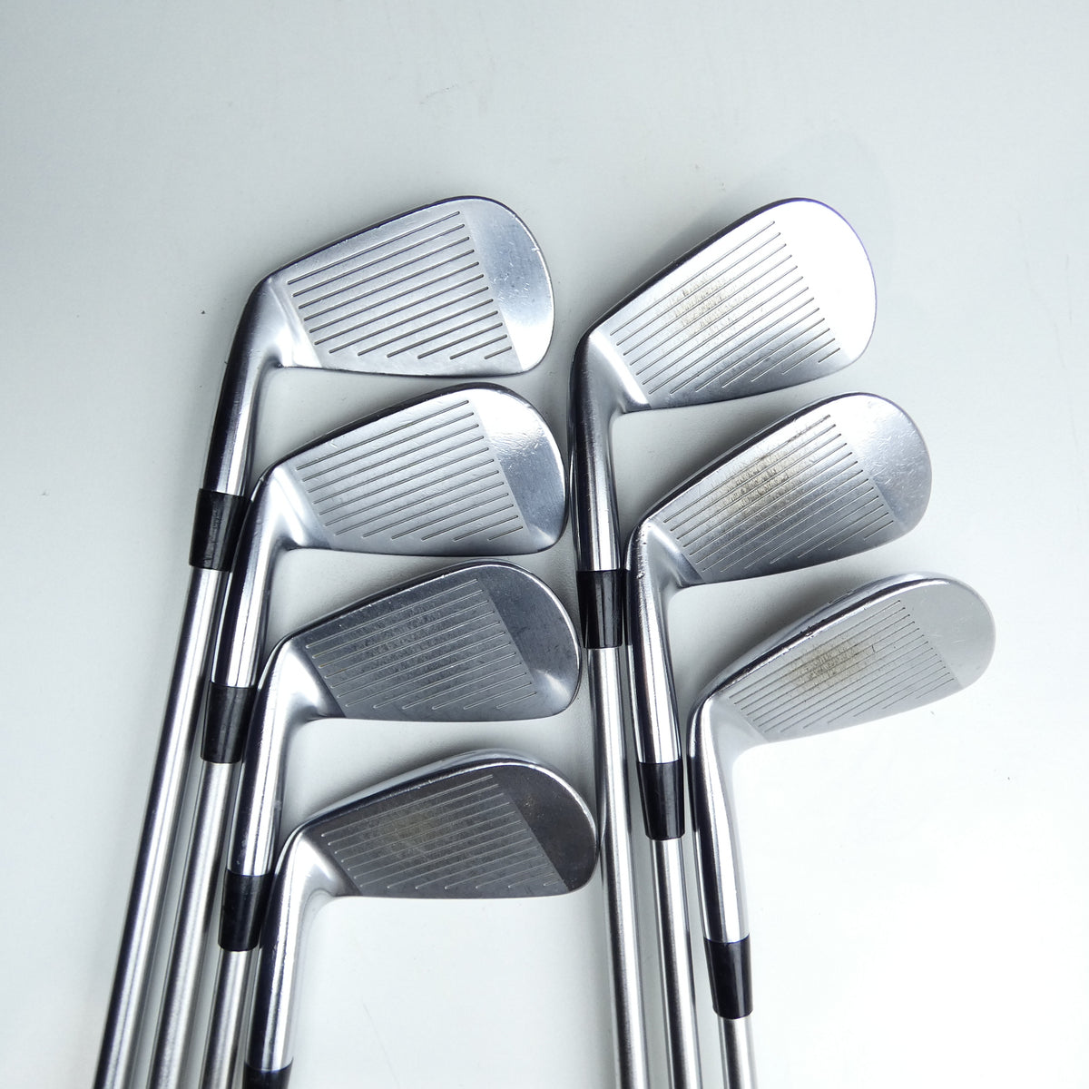 Used Mizuno MP-20 MMC Iron Set / 4 - PW / Stiff Flex