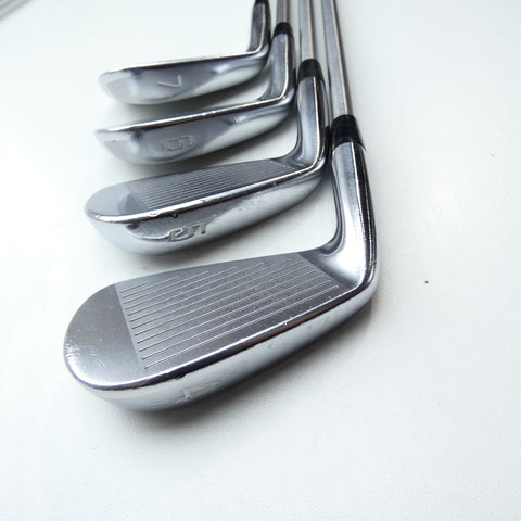 Used Mizuno MP-20 MMC Iron Set / 4 - PW / Stiff Flex