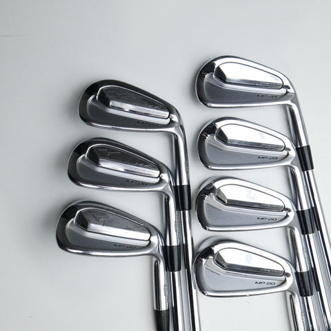 Used Mizuno MP-20 MMC Iron Set / 4 - PW / X-Stiff Flex