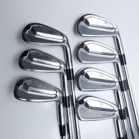 Used Mizuno MP-20 MMC Iron Set / 4 - PW / X-Stiff Flex