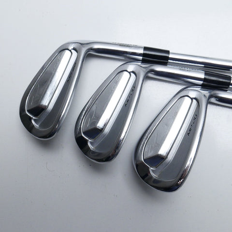 Used Mizuno MP-20 MMC Iron Set / 4 - PW / X-Stiff Flex