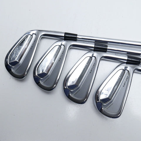 Used Mizuno MP-20 MMC Iron Set / 4 - PW / X-Stiff Flex