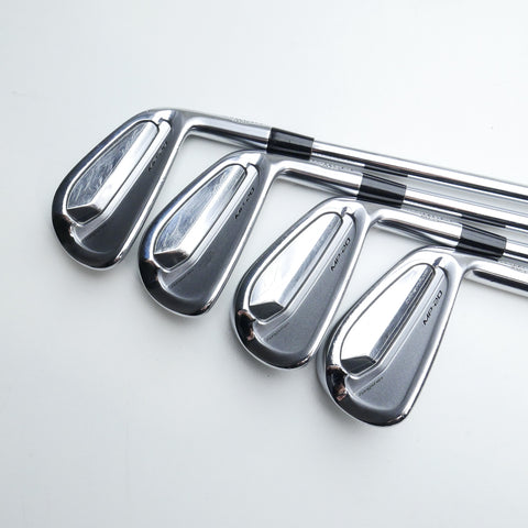 Used Mizuno MP-20 MMC Iron Set / 4 - PW / X-Stiff Flex