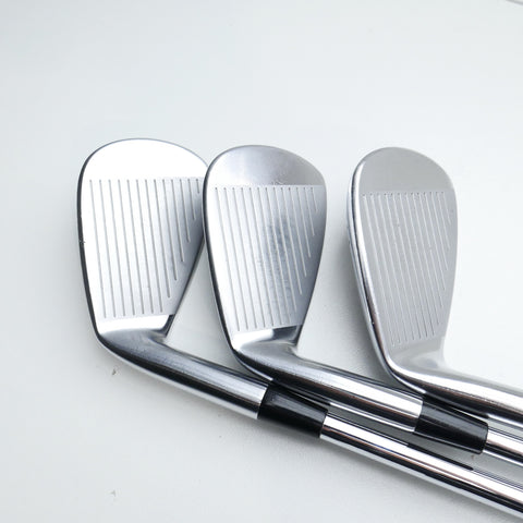 Used Mizuno MP-20 MMC Iron Set / 4 - PW / X-Stiff Flex