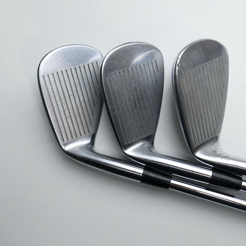 Used Mizuno MP-20 MMC Iron Set / 4 - PW / X-Stiff Flex