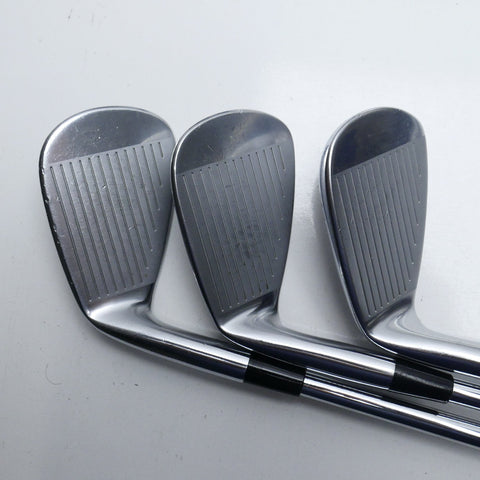 Used Mizuno MP-20 MMC Iron Set / 4 - PW / X-Stiff Flex