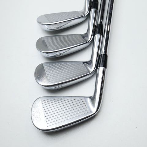 Used Mizuno MP-20 MMC Iron Set / 4 - PW / X-Stiff Flex