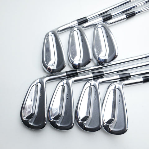 Used Mizuno MP-20 MMC Iron Set / 4 - PW / X-Stiff Flex