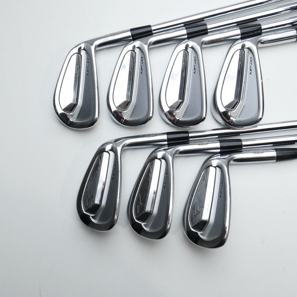 Used Mizuno MP-20 MMC Iron Set / 4 - PW / X-Stiff Flex