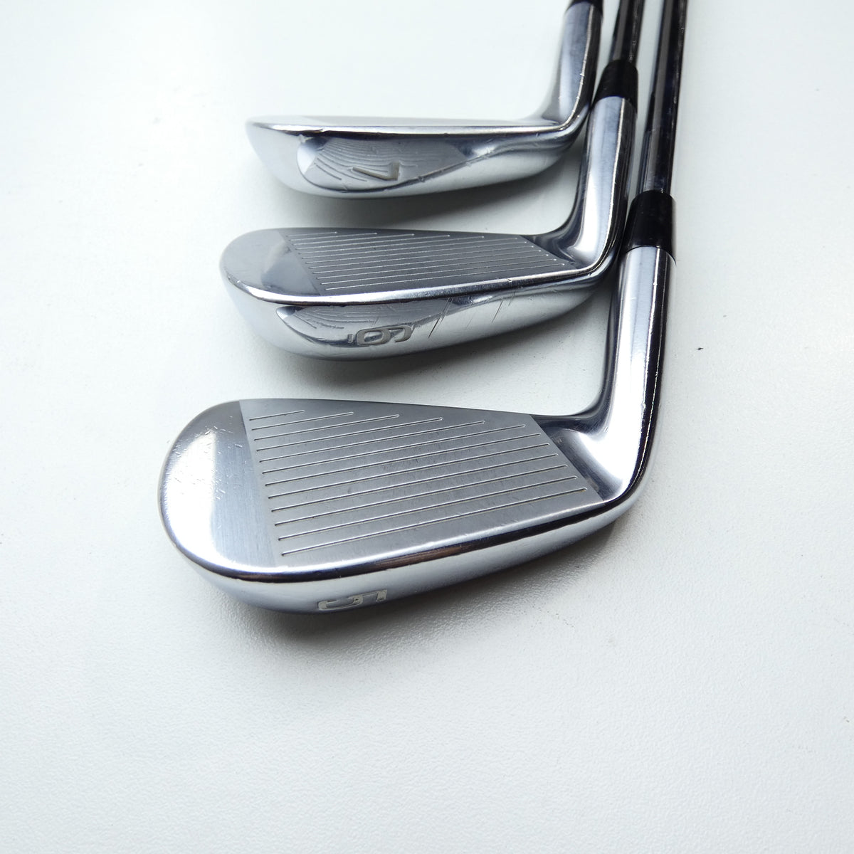 Used Mizuno MP-20 MMC Iron Set / 5 - 9 IRON / X-Stiff Flex