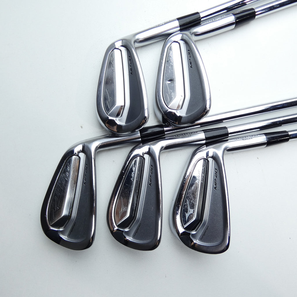Used Mizuno MP-20 MMC Iron Set / 5 - 9 IRON / X-Stiff Flex