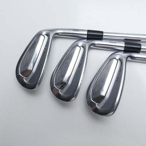 Used Mizuno MP-20 MMC Iron Set / 5 - PW / Regular Flex