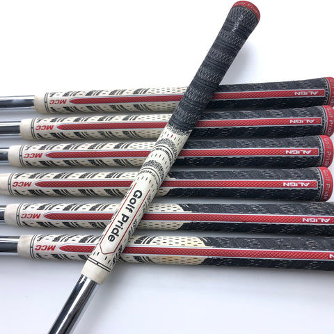 Used Mizuno MP-20 & MP-20 MMC Combo Iron Set / 4 - PW / Stiff Flex