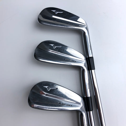 Used Mizuno MP-20 & MP-20 MMC Combo Iron Set / 4 - PW / Stiff Flex