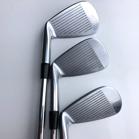 Used Mizuno MP-20 & MP-20 MMC Combo Iron Set / 4 - PW / Stiff Flex
