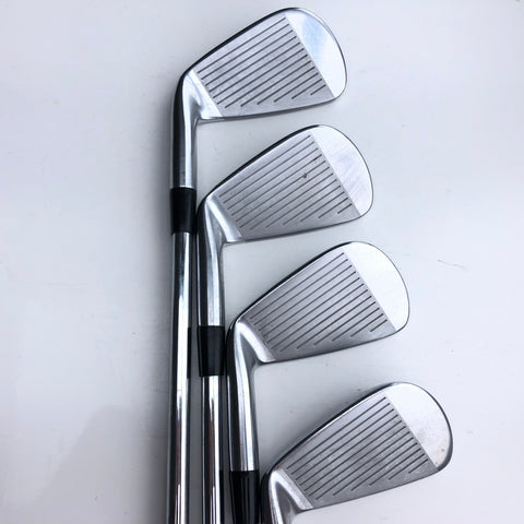 Used Mizuno MP-20 & MP-20 MMC Combo Iron Set / 4 - PW / Stiff Flex