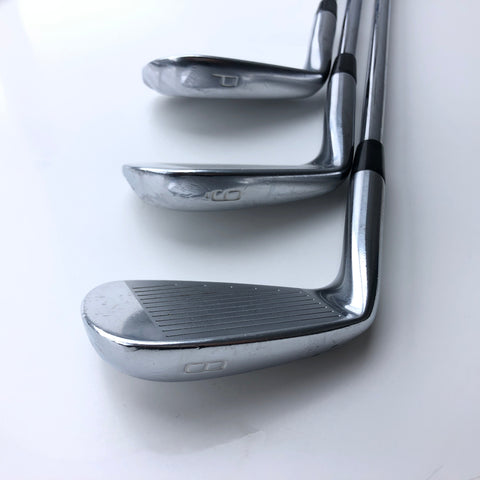Used Mizuno MP-20 & MP-20 MMC Combo Iron Set / 4 - PW / Stiff Flex