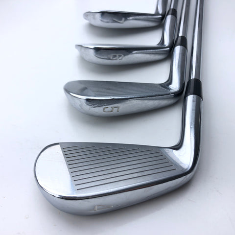 Used Mizuno MP-20 & MP-20 MMC Combo Iron Set / 4 - PW / Stiff Flex