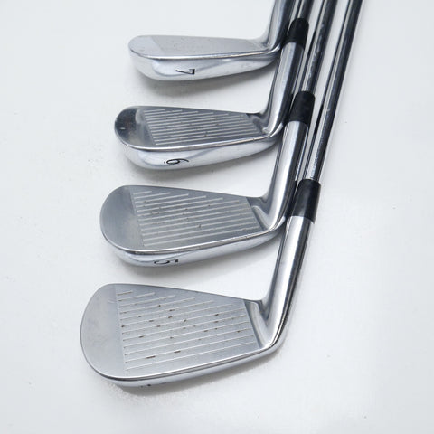 Used Mizuno MP-25 Iron Set / 4 - PW / Regular Flex
