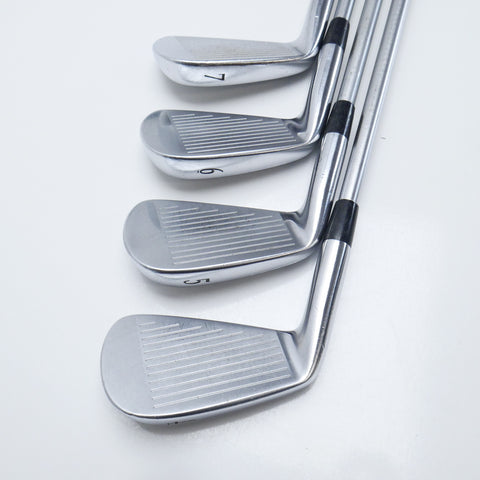Used Mizuno MP-25 Iron Set / 4 - PW / X-Stiff Flex