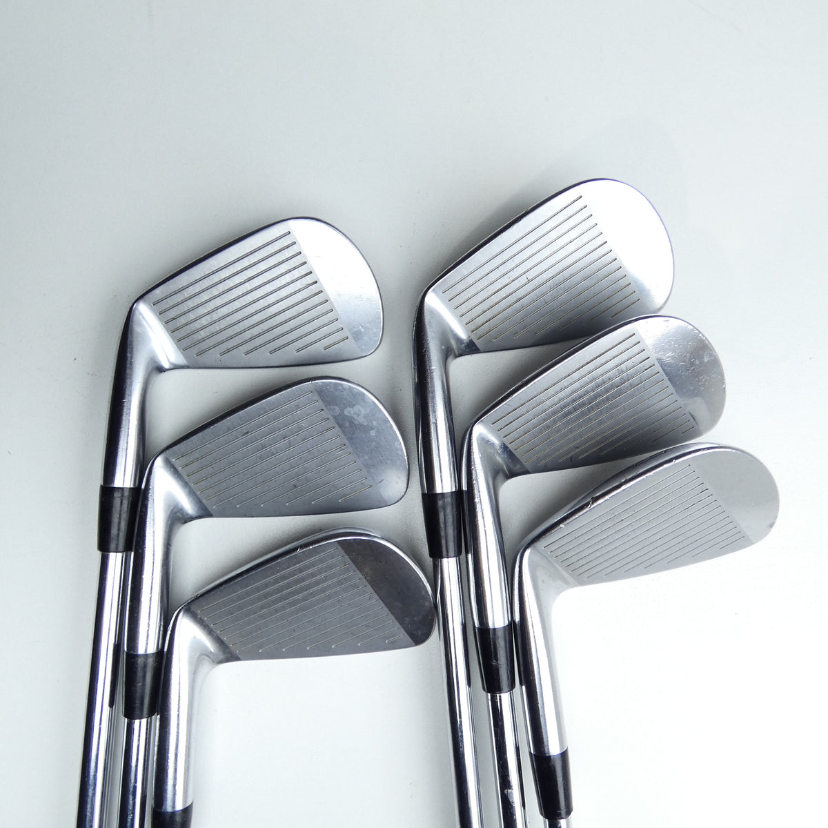 Used Mizuno MP-25 Iron Set / 5 - PW / Regular Flex