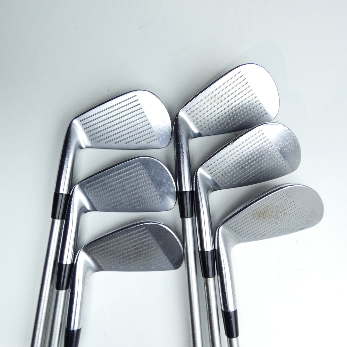 Used Mizuno MP-25 Iron Set / 5 - PW / Stiff Flex