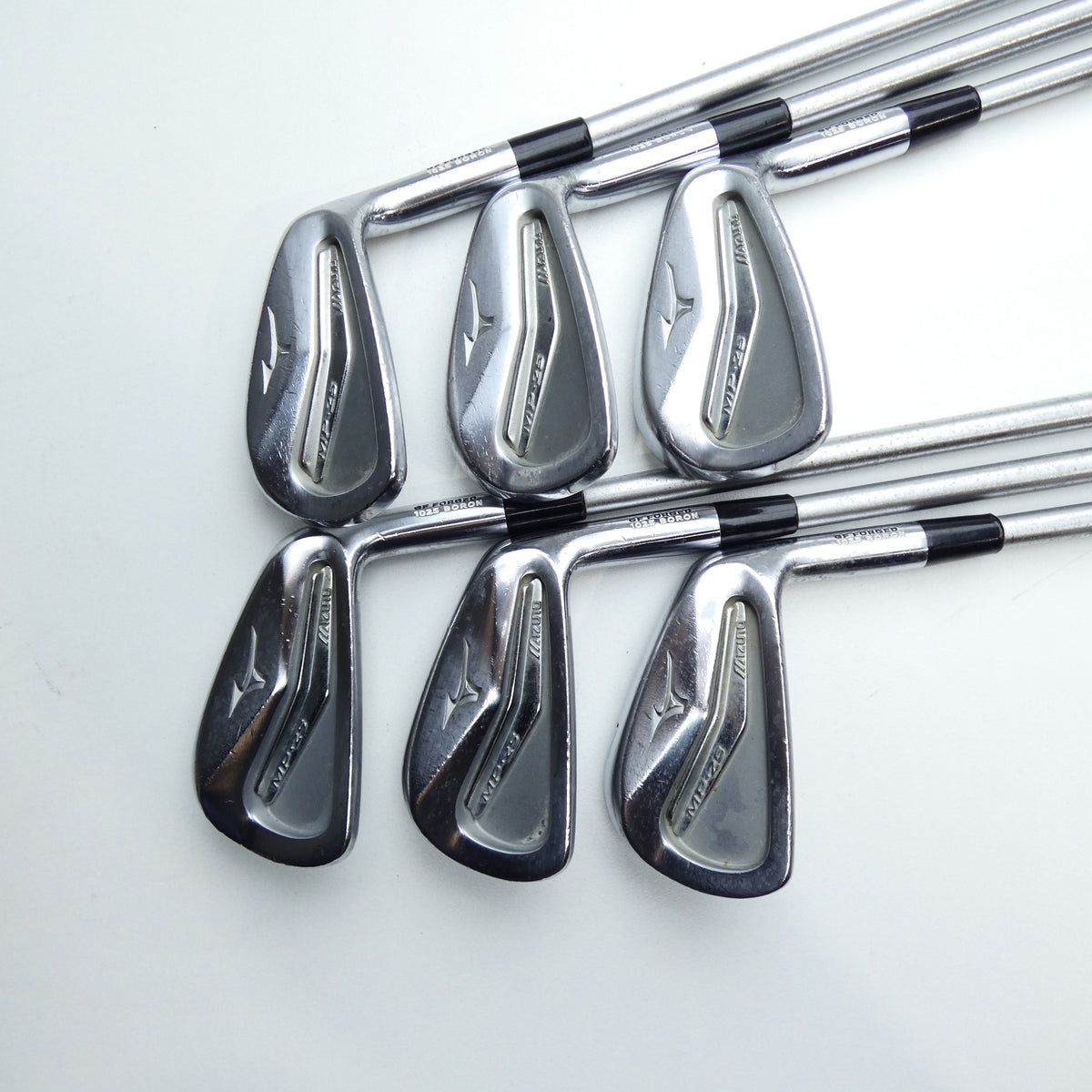Used Mizuno MP-25 Iron Set / 5 - PW / Stiff Flex