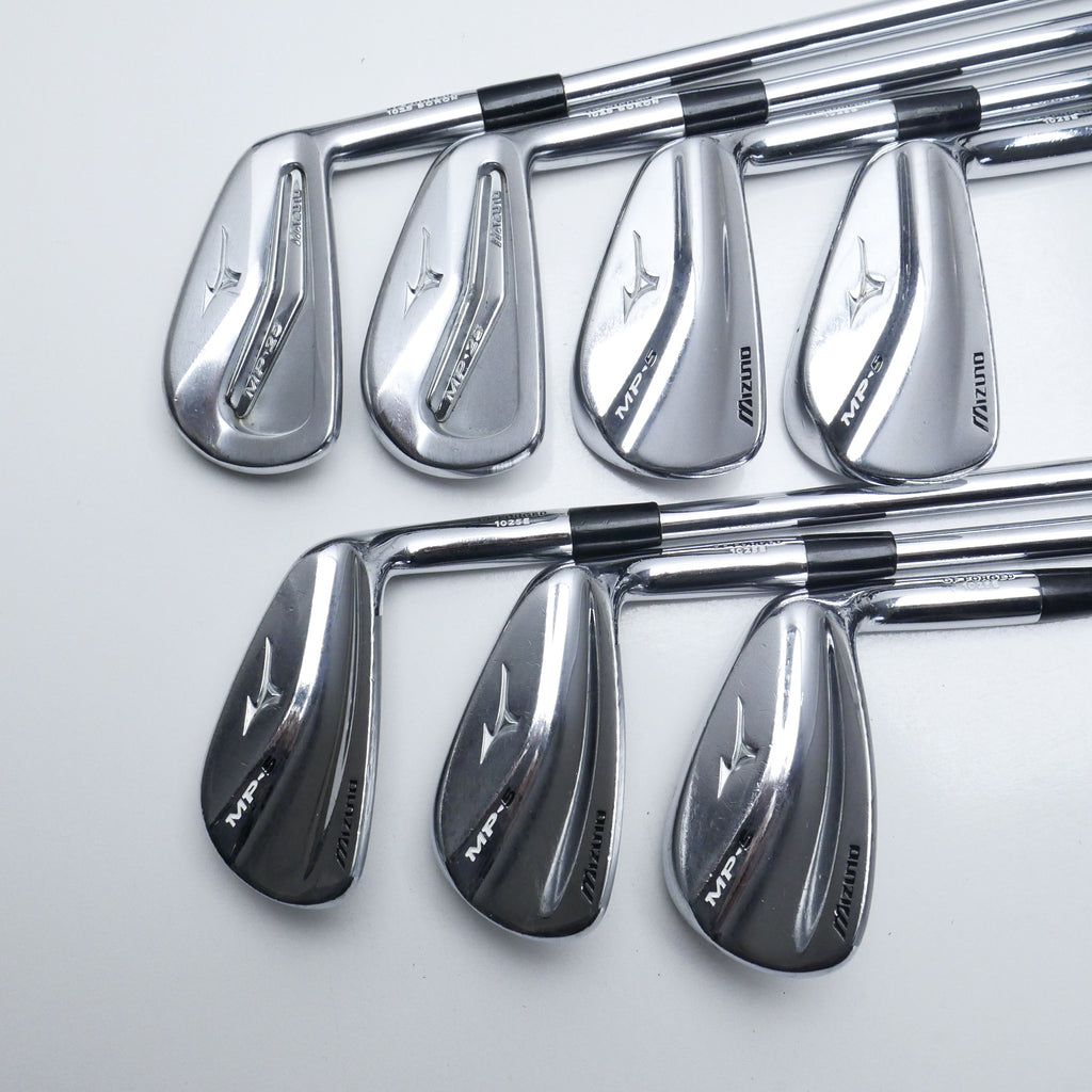 Used Mizuno MP-25 & MP-5 Combo Iron Set / 4 - PW / Stiff Flex