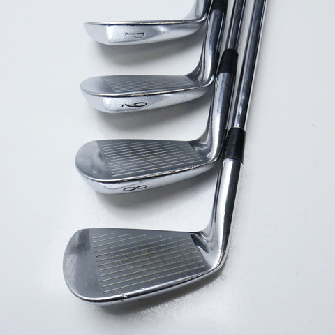 Used Mizuno MP-30 Iron Set / 3 - PW / Stiff Flex