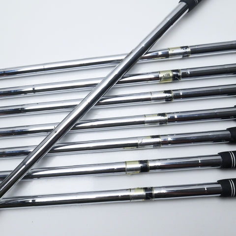 Used Mizuno MP-4 Iron Set / 3 - PW / X-Stiff Flex