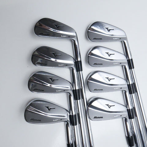 Used Mizuno MP-4 Iron Set / 3 - PW / X-Stiff Flex