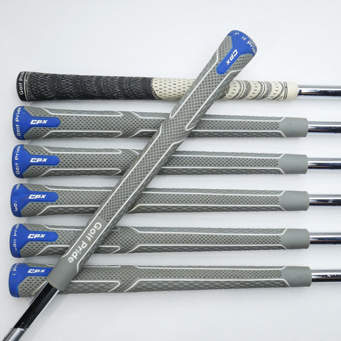 Used Mizuno MP-4 Iron Set / 4 - PW / Stiff Flex
