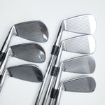 Used Mizuno MP-4 Iron Set / 4 - PW / Stiff Flex