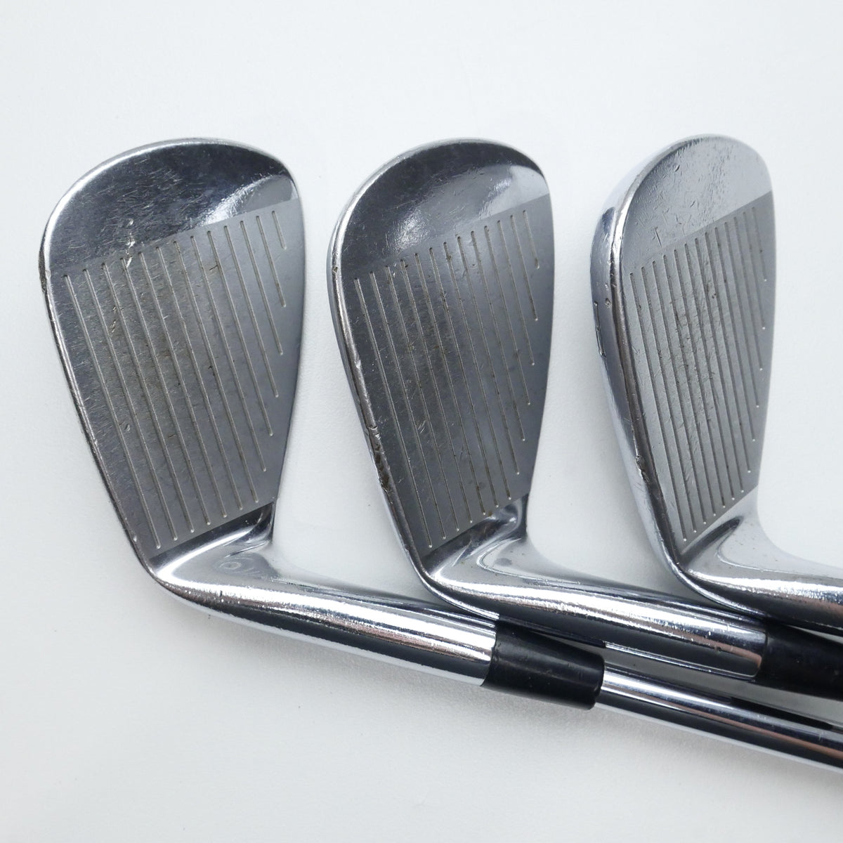 Used Mizuno MP-4 Iron Set / 4 - PW / Stiff Flex