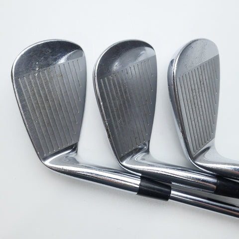 Used Mizuno MP-4 Iron Set / 4 - PW / Stiff Flex