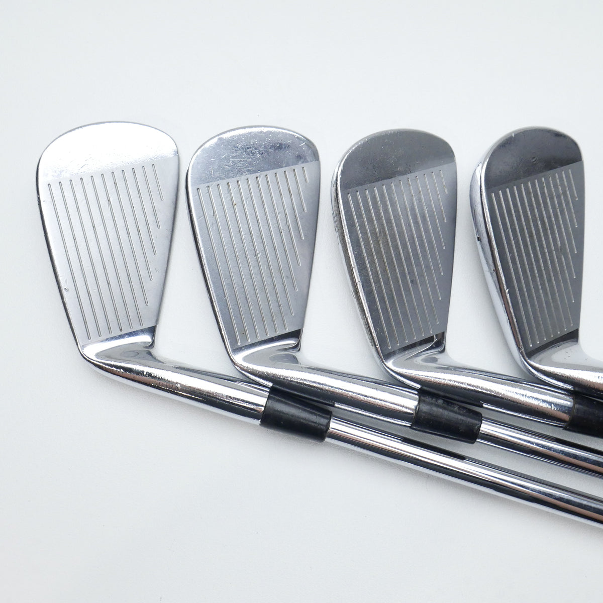 Used Mizuno MP-4 Iron Set / 4 - PW / Stiff Flex