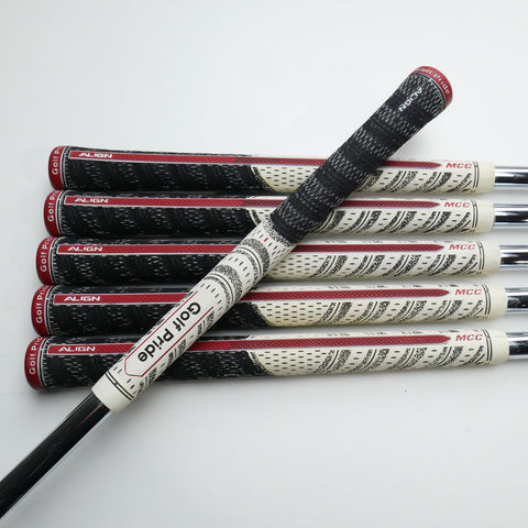 Used Mizuno MP-4 Iron Set / 5 - PW / Stiff Flex