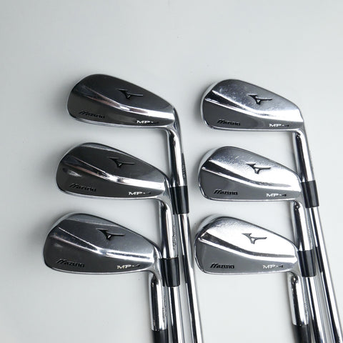 Used Mizuno MP-4 Iron Set / 5 - PW / Stiff Flex