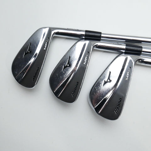 Used Mizuno MP-4 Iron Set / 5 - PW / Stiff Flex