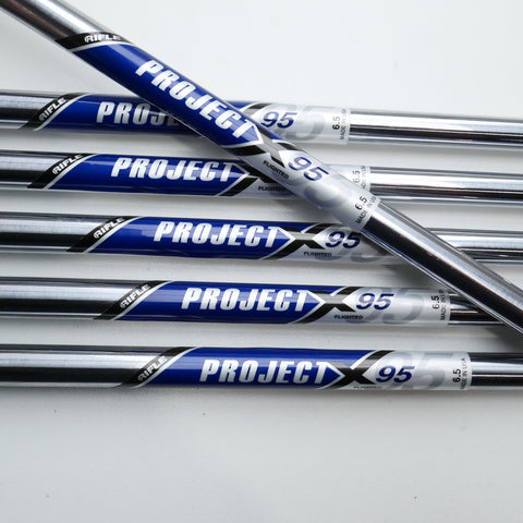 Used Mizuno MP-4 Iron Set / 5 - PW / X-Stiff Flex