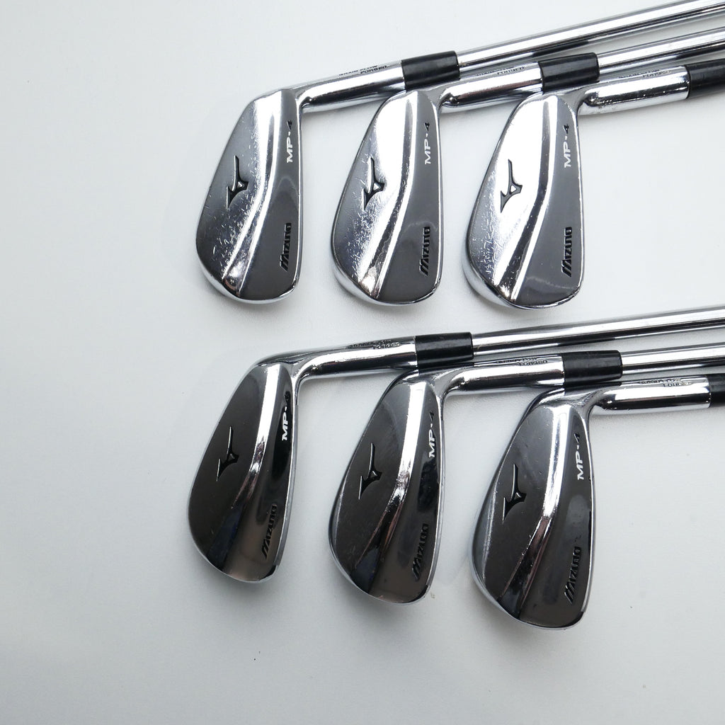 Used Mizuno MP-4 Iron Set / 5 - PW / X-Stiff Flex