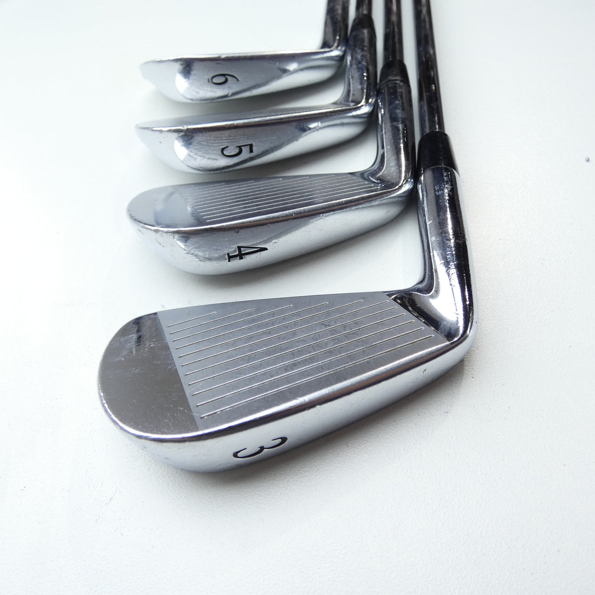 Used Mizuno MP-5 Iron Set / 3 - PW / Stiff Flex