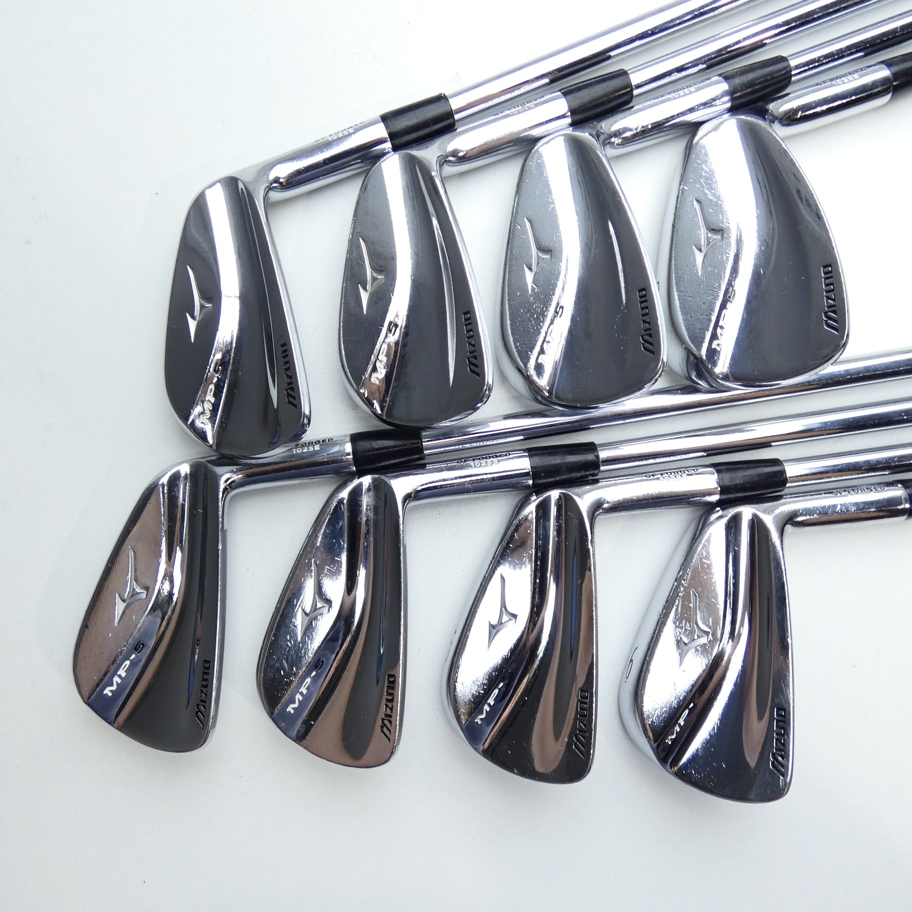 Used Mizuno MP-5 Iron Set / 3 - PW / Stiff Flex